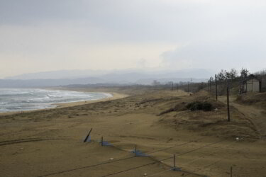 小雨の降る冬に小天橋海水浴場（京丹後市久美浜町）に訪れた感想と現地レポート